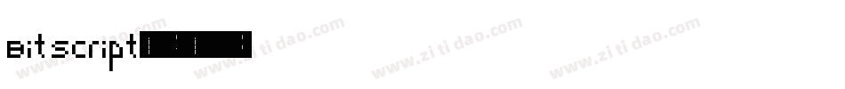 Bit Script转换器字体转换